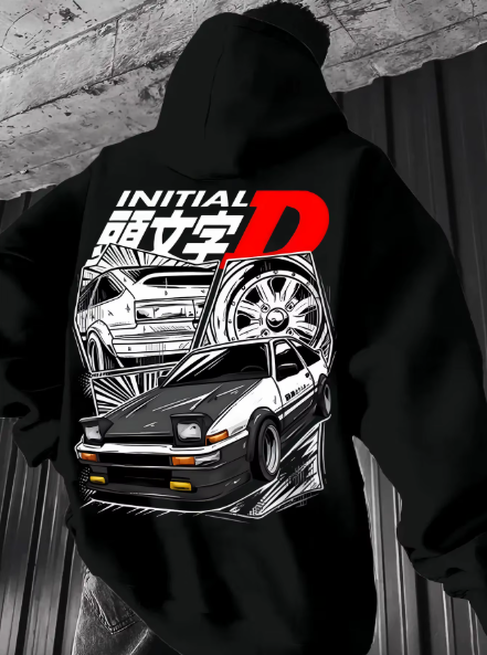 Initial D Graphic Hoodie